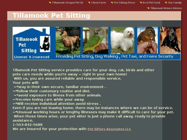 www.tillamookpetsitting.com