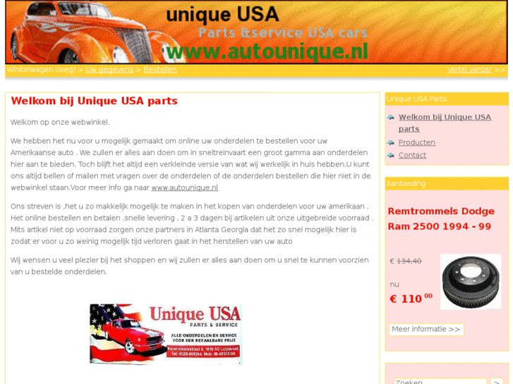 www.uniqueusaparts.com