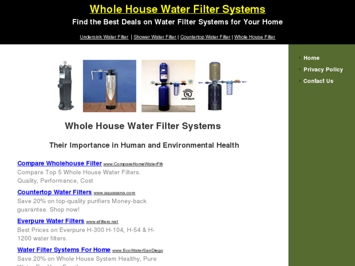 www.wholehousewaterfiltersystems.net