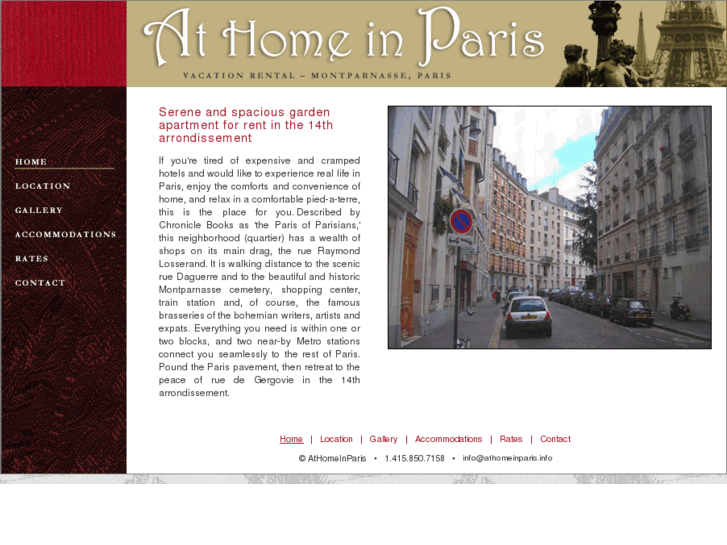 www.athomeinparis.info