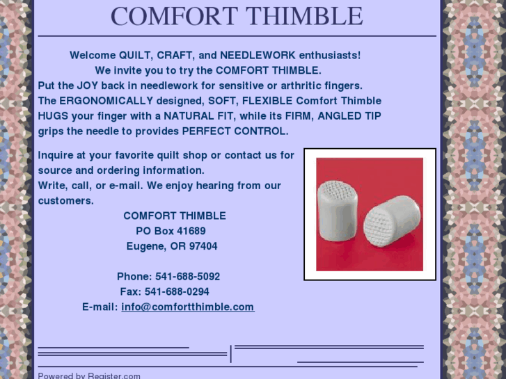 www.comfortthimble.com