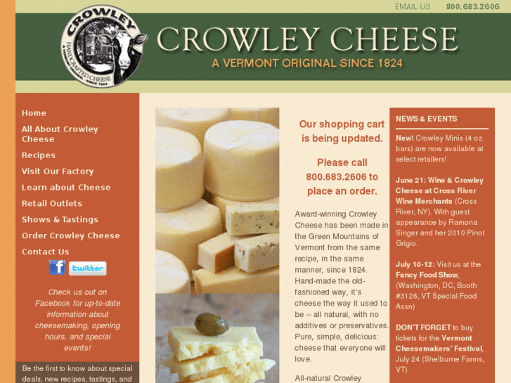 www.crowleycheese.com