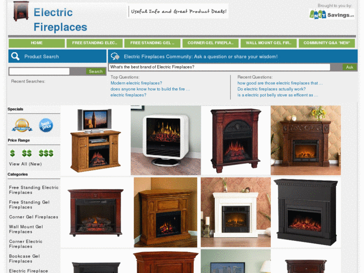 www.electricfireplacezone.com