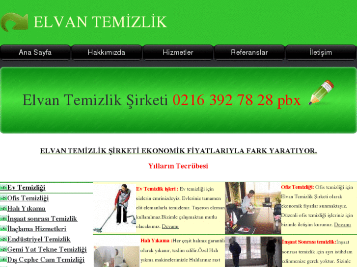 www.elvantemizlik.com