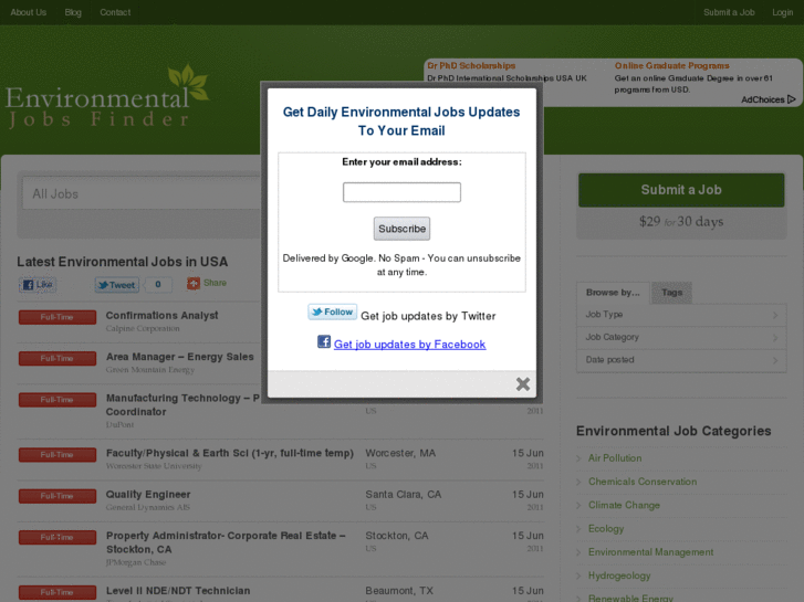 www.environmentaljobsfinder.com