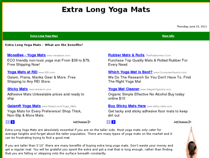 www.extralongyogamats.com