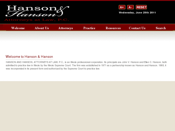 www.hansonlawoffice.com