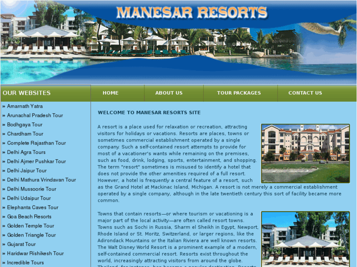 www.manesarresort.com