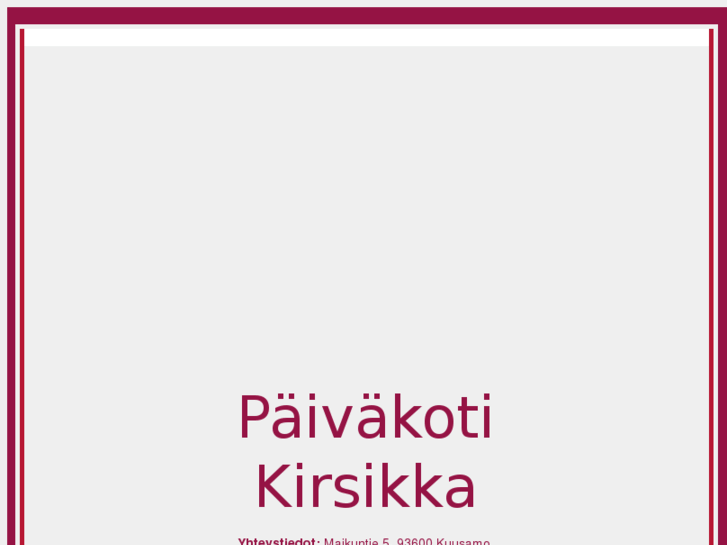 www.paivakotikirsikka.net