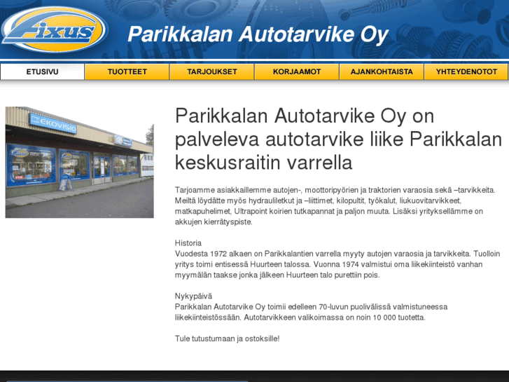 www.parikkalanautotarvike.net