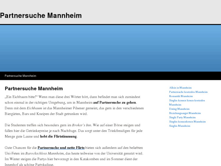 www.partnersuchemannheim.com