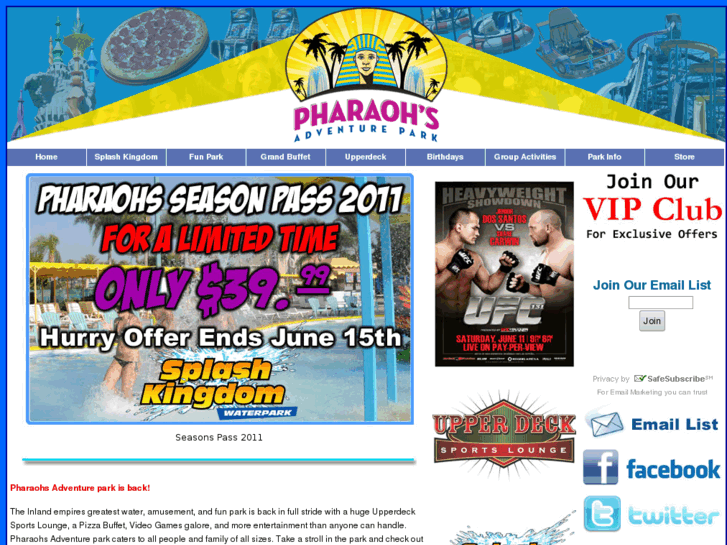 www.pharaohsadventurepark.com