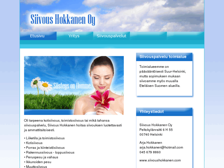 www.siivoushokkanen.com