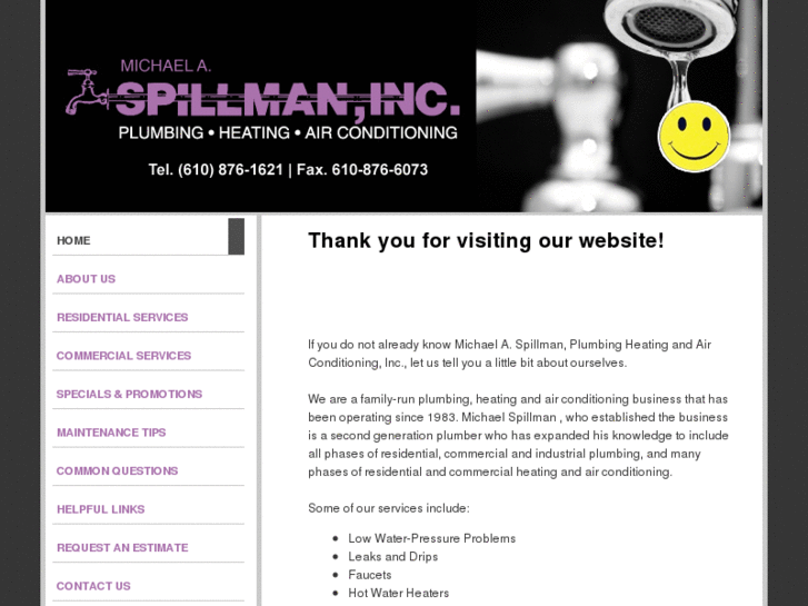 www.spillmanplumbinghvac.com