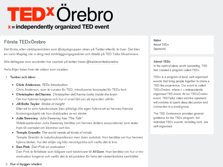 www.tedxorebro.com