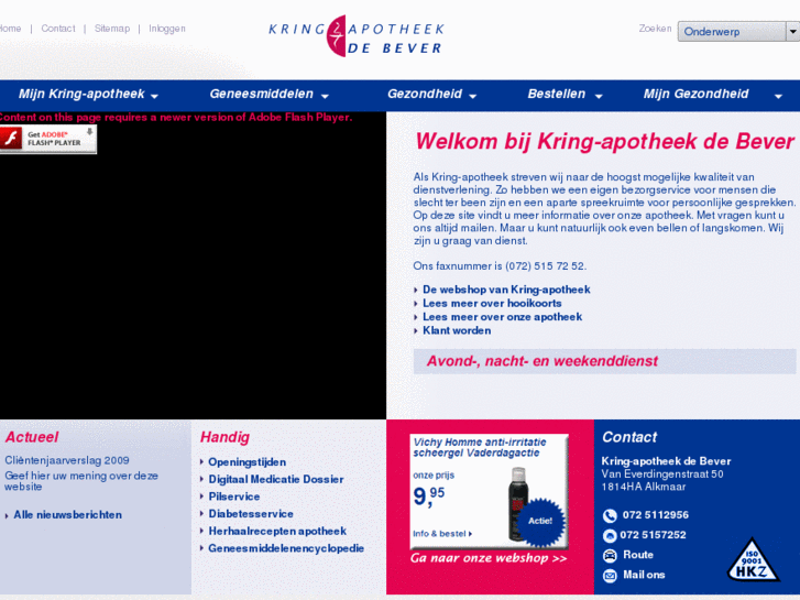 www.apotheekdebever.nl