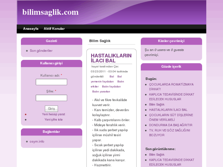 www.bilimsaglik.com