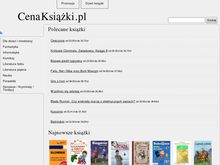 www.cenaksiazki.pl