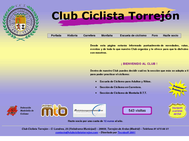 www.clubciclistatorrejon.es