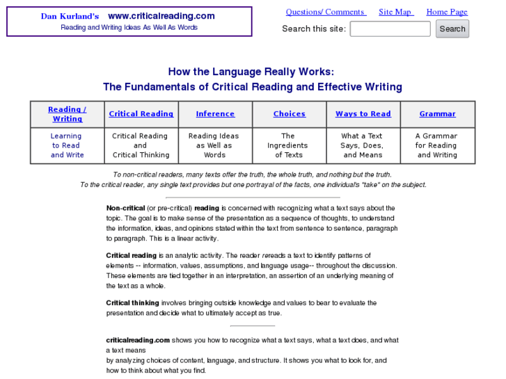 www.criticalreading.com
