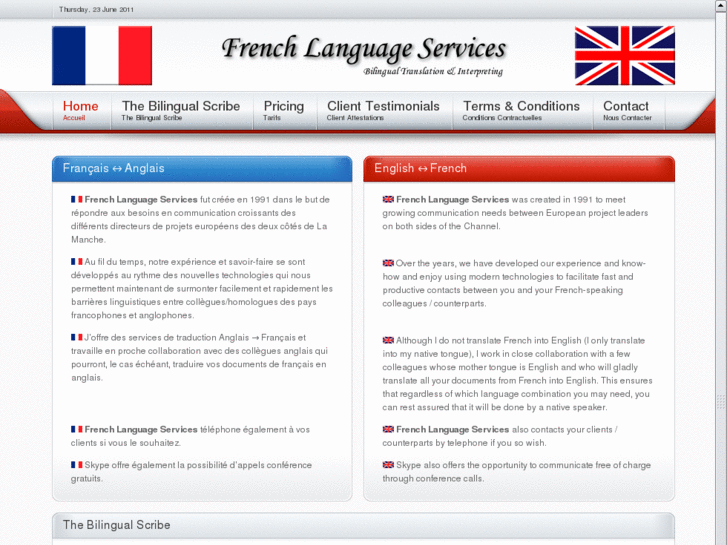 www.frenchlanguageservices.net