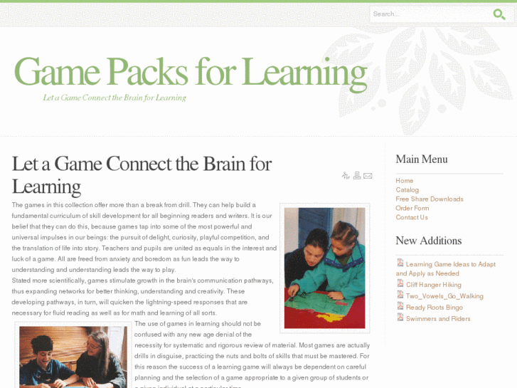 www.gamepacksforlearning.com