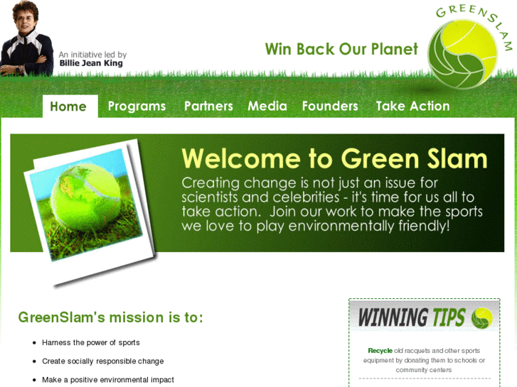 www.greenslam.net