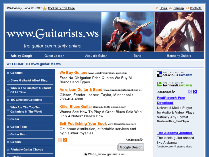 www.guitarists.ws