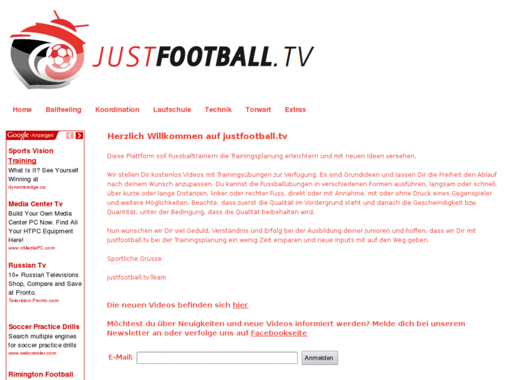 www.justfootball.tv