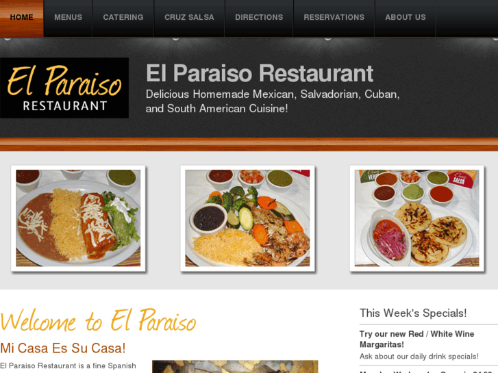 www.paraisorestaurant.com