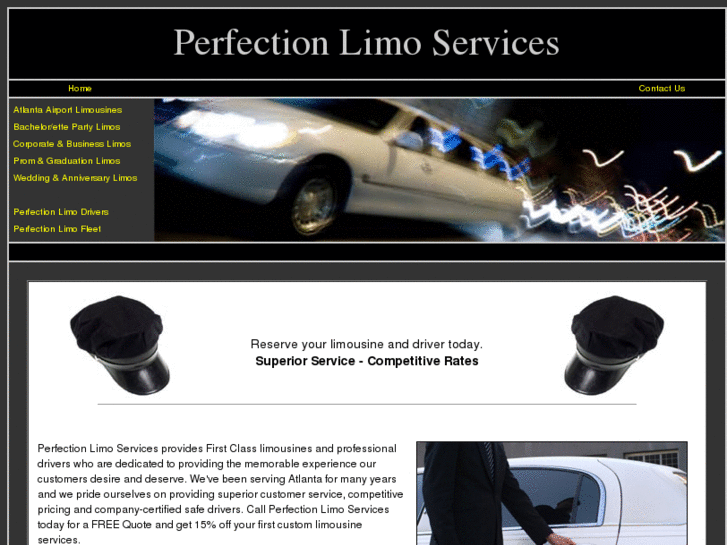 www.perfectionlimoservices.com