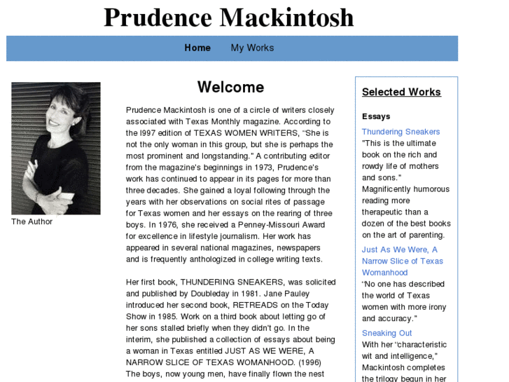 www.prudencemackintosh.com