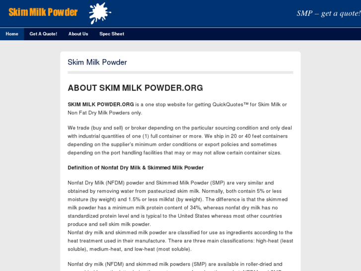 www.skimmilkpowder.org