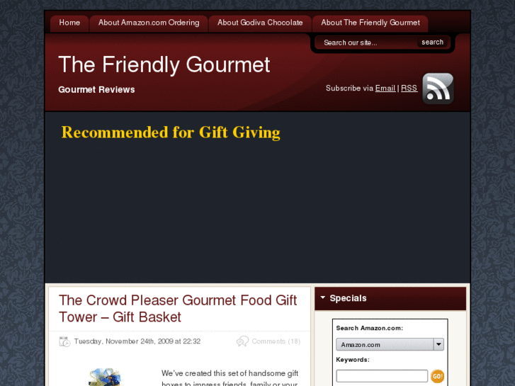 www.thefriendlygourmet.com