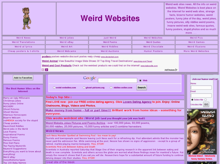 www.weird-websites.com