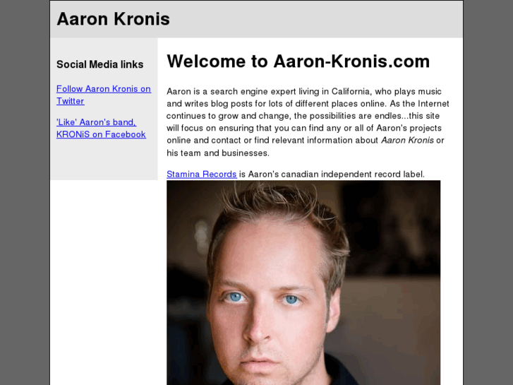 www.aaron-kronis.com