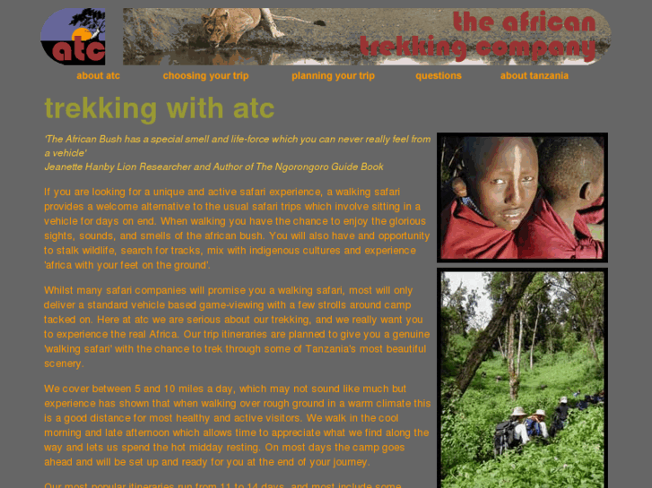 www.africantrekking.com