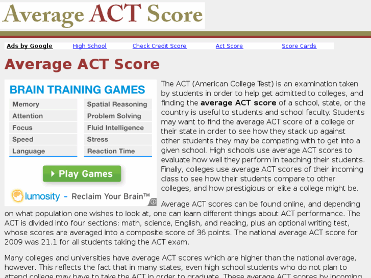 www.averageactscore.net