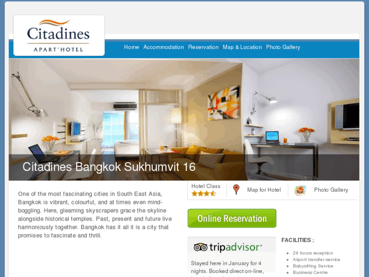 www.citadineshotelbangkok.com