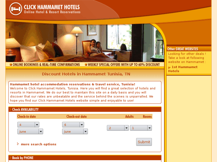 www.clickhammamethotels.com