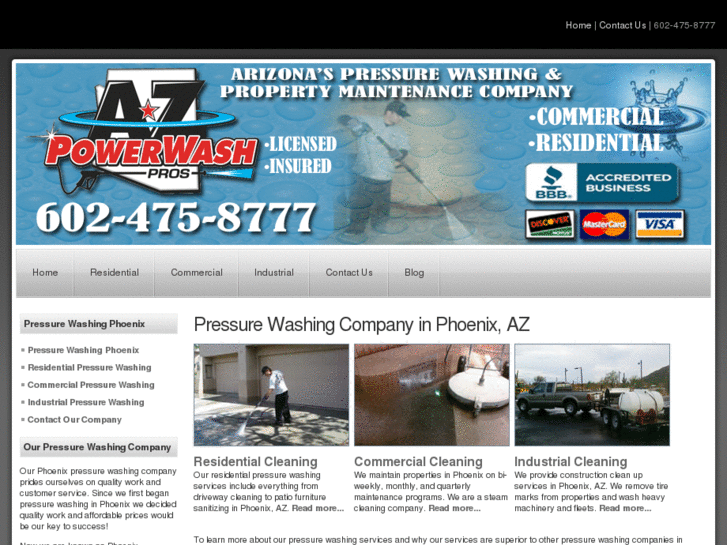 www.pressurewashingphoenix.net