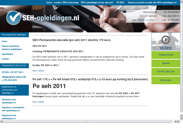 www.seh-opleidingen.nl