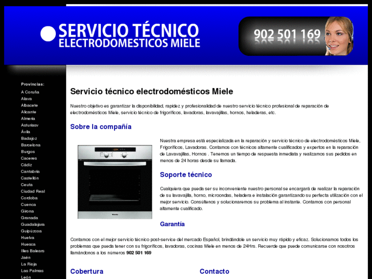 www.serviciotecnicomiele.es