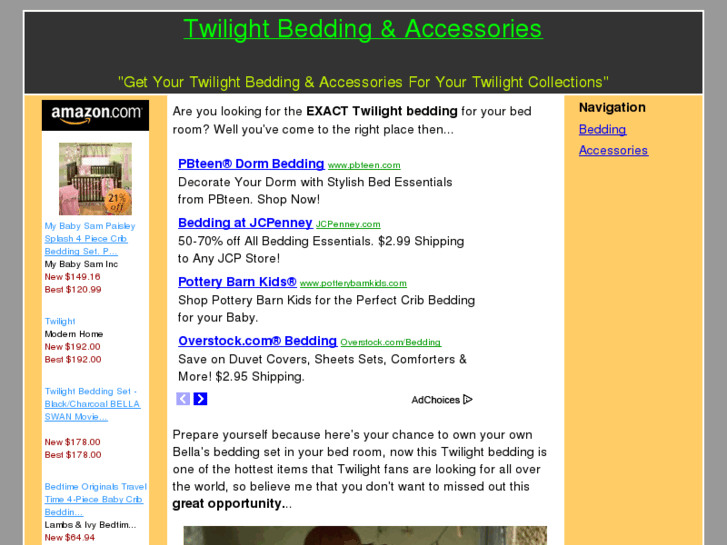 www.twilight-bedding.com