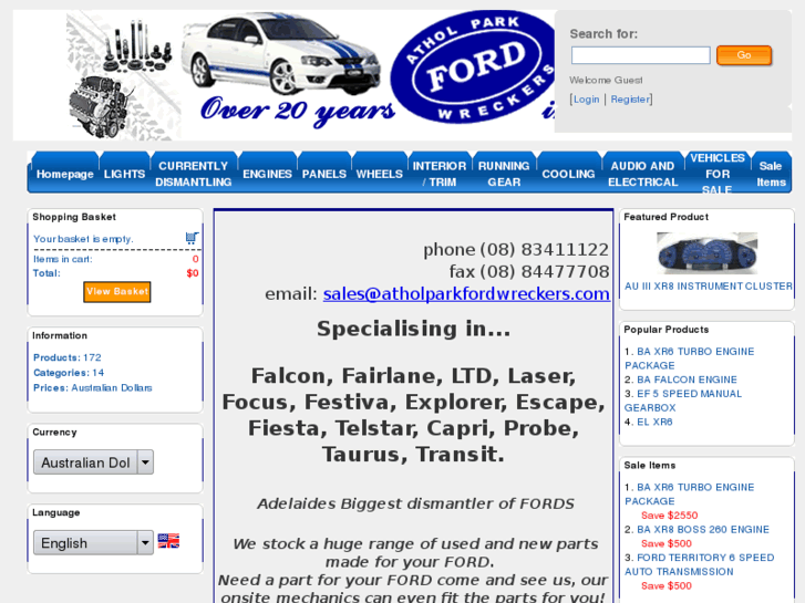 www.atholparkfordwreckers.com