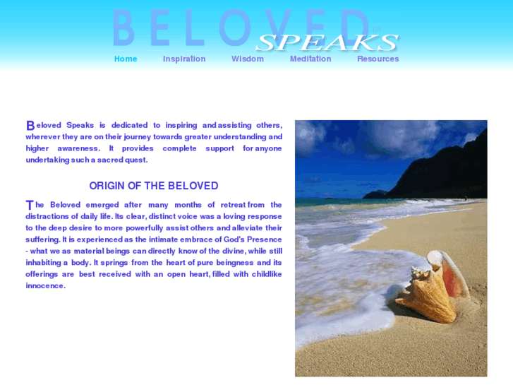 www.belovedspeaks.com