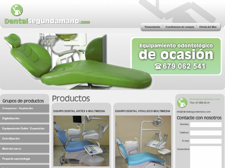 www.dentalsegundamano.com