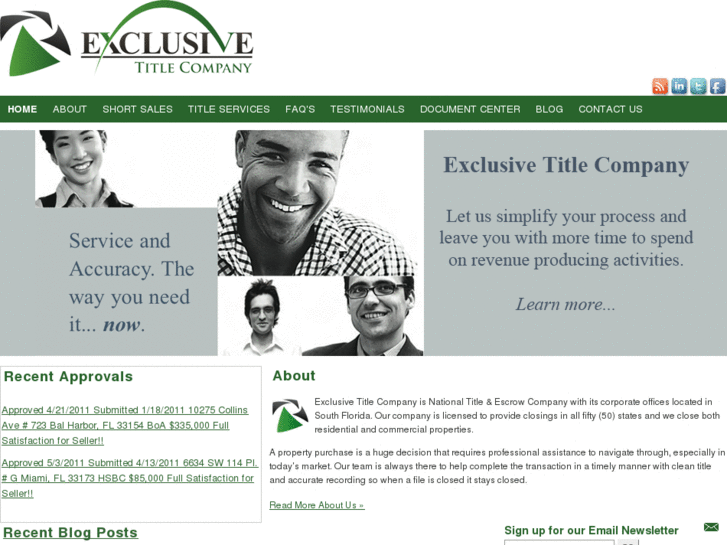 www.exclusivetitlecompany.com