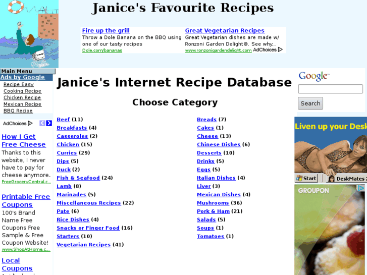 www.janicesrecipes.com