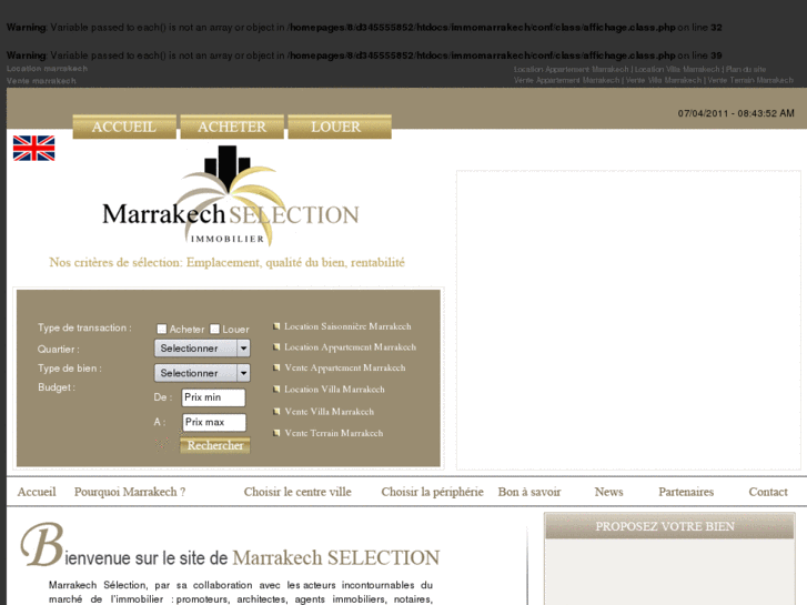 www.marrakech-immobilier-selection.com